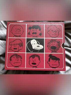 Vintage Peanuts Snoopy Graphic Poster - Pink & Black